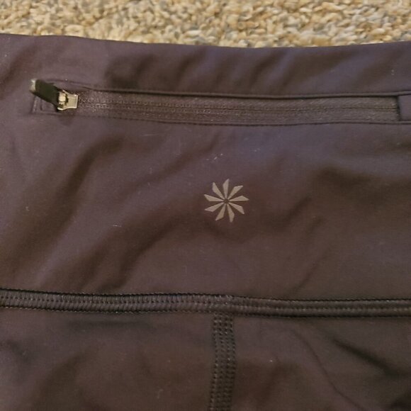 Athleta Asym Colorblock Tights Plush Supersonic S - Picture 7 of 7